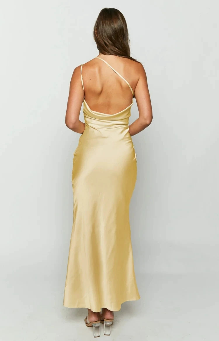 Backless Sleeveless Maxi Dresses