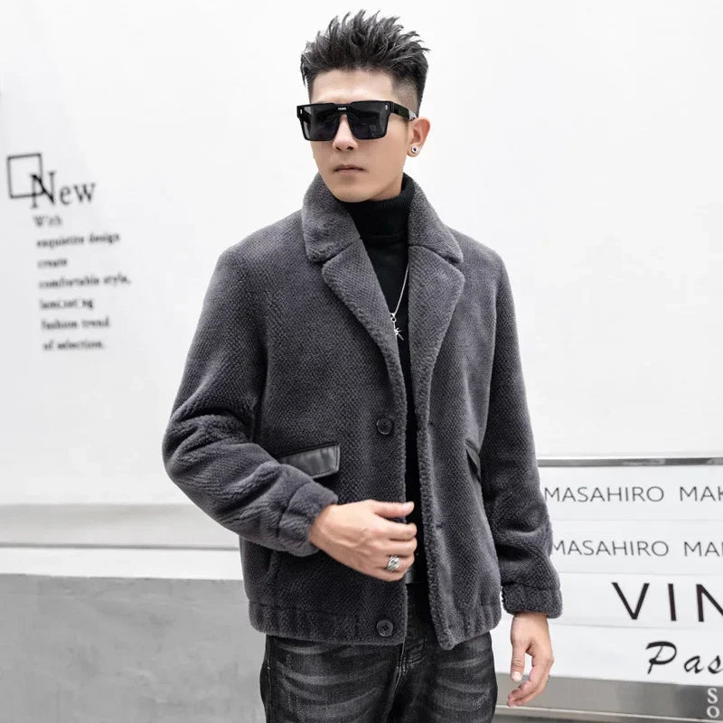 Sheared Fleece Real Wool Coats