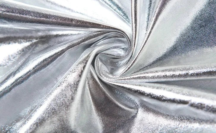 Silver One Shoulder Irregular Maxi Dress