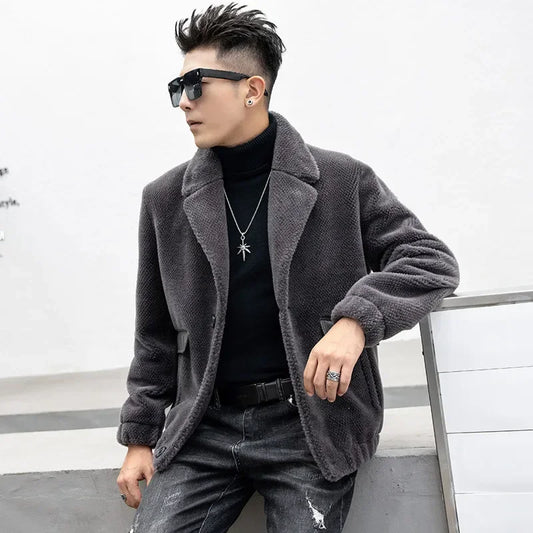 Sheared Fleece Real Wool Coats