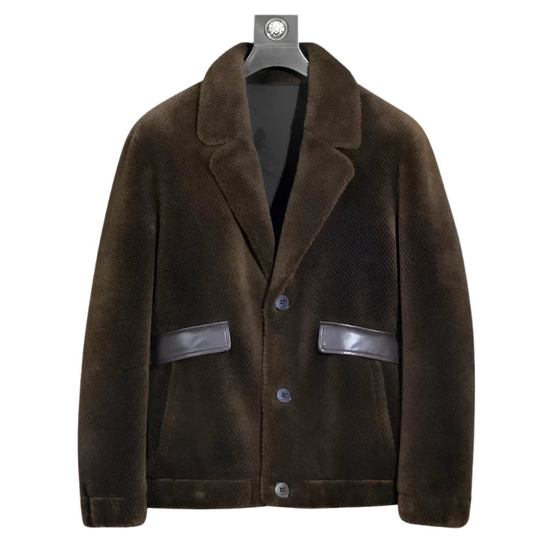 Sheared Fleece Real Wool Coats