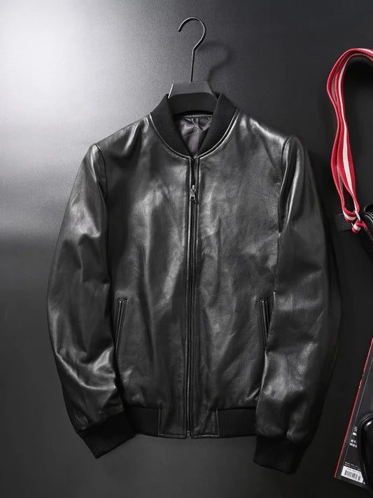 Genuine Leather Jacket Bomber