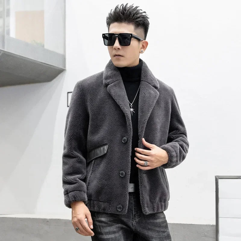 Sheared Fleece Real Wool Coats