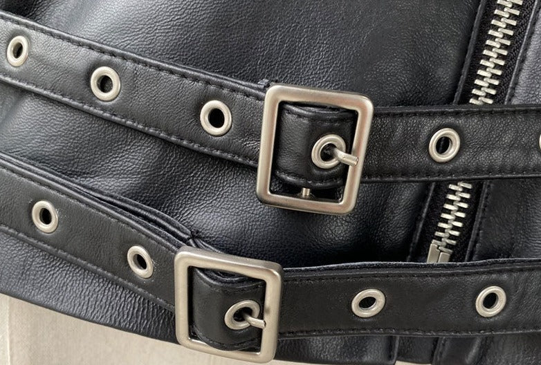 Genuine Leather Motorcycle Slim Jackets