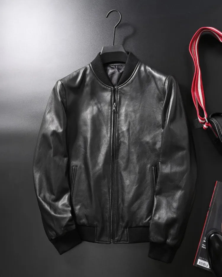 Genuine Leather Jacket Bomber