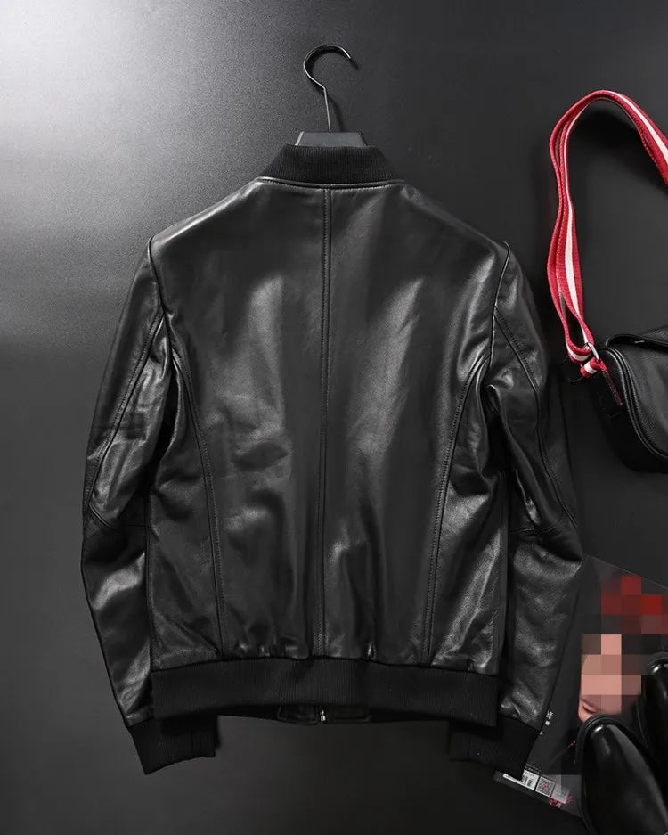 Genuine Leather Jacket Bomber