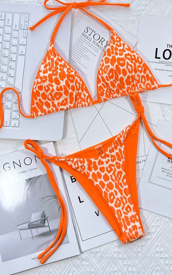 Leopard Print Bikini Sets
