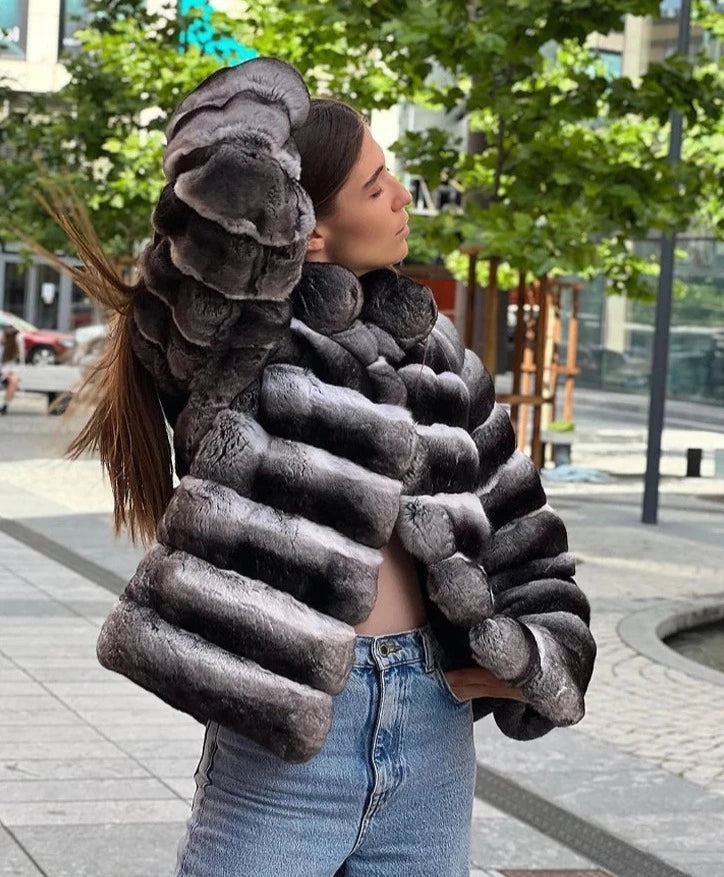 Collection of Real Rex Fur Chinchilla Style