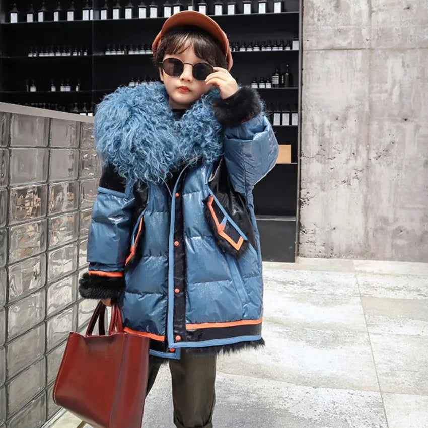 Leather 2025 goose down