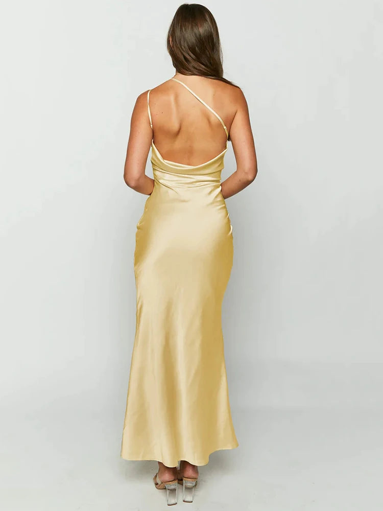 Backless Sleeveless Maxi Dresses