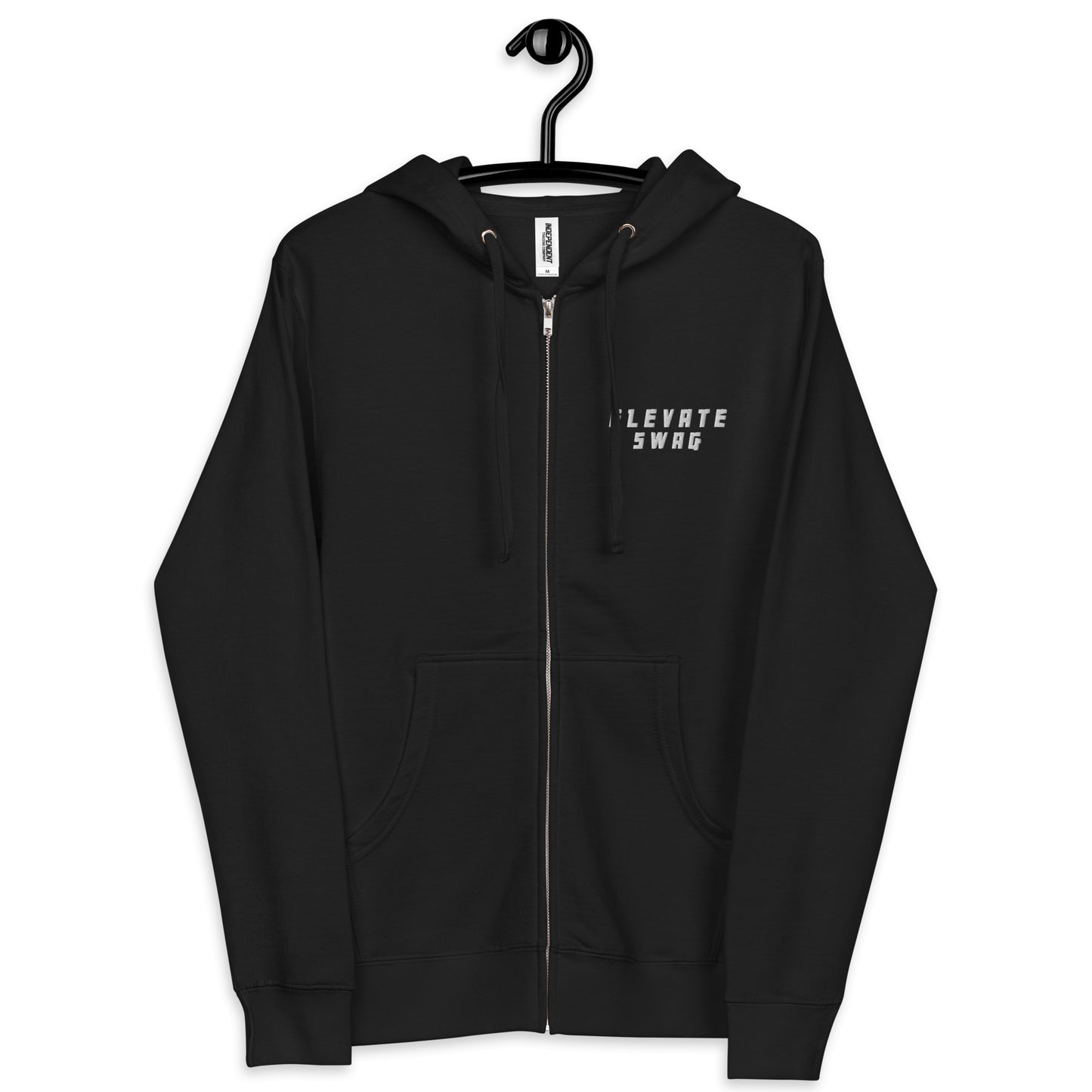 Elevate Swag Unisex Fleece Zip Up Hoodie