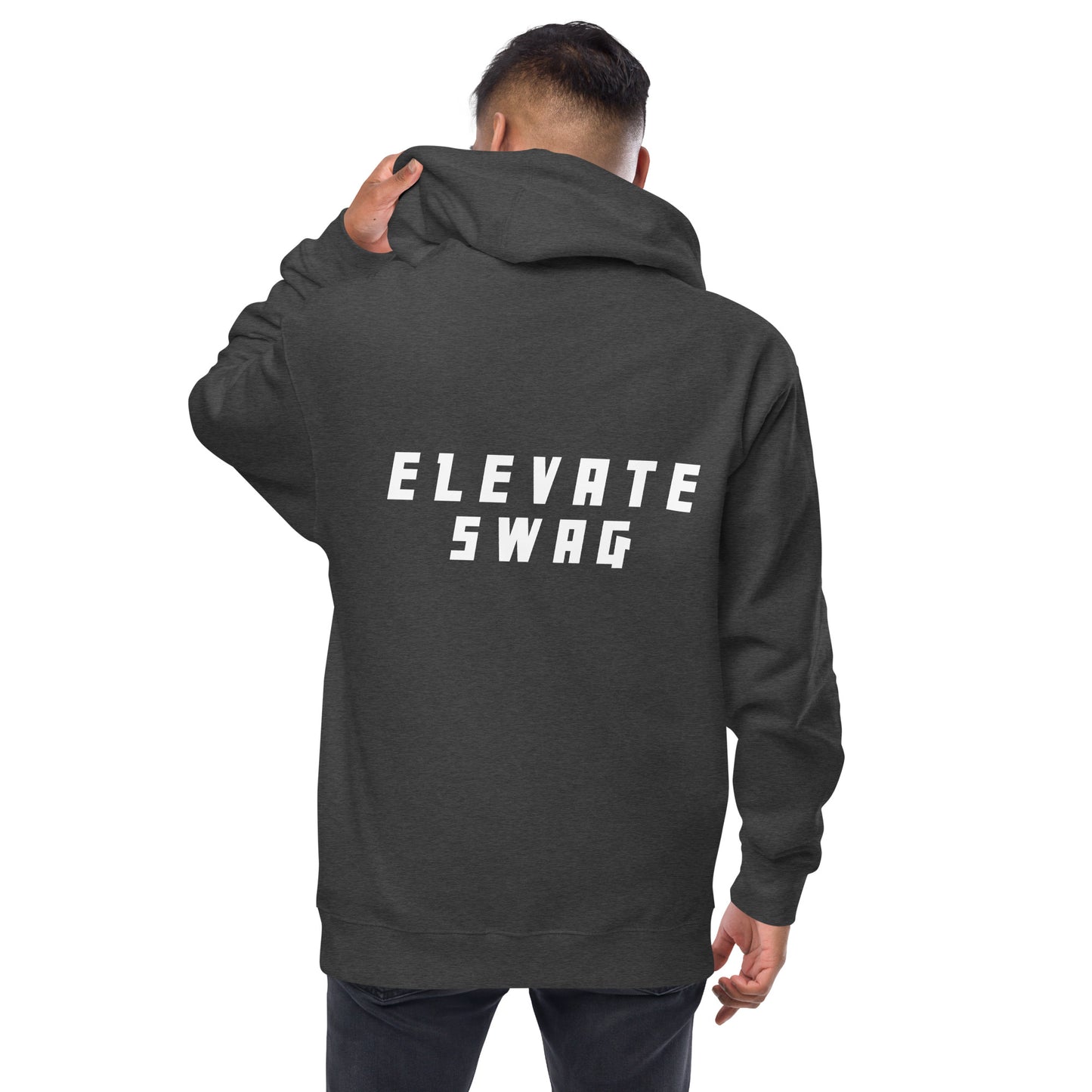 Elevate Swag Unisex Fleece Zip Up Hoodie