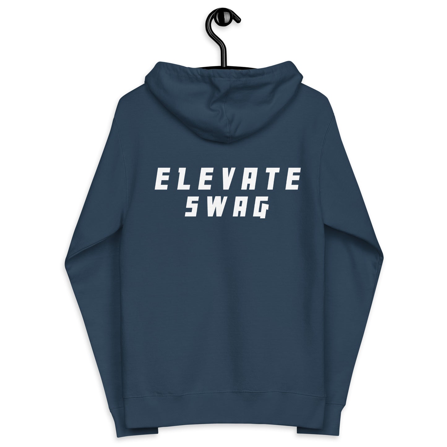 Elevate Swag Unisex Fleece Zip Up Hoodie