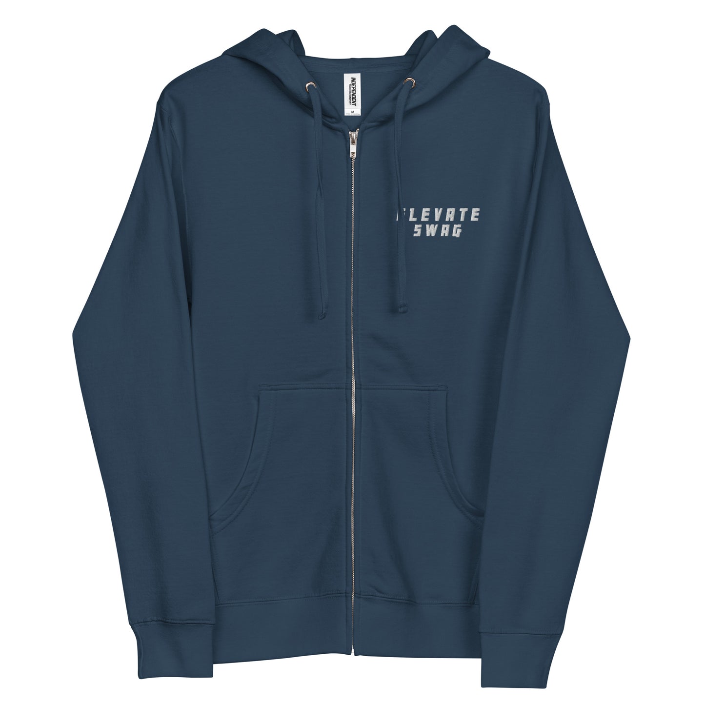 Elevate Swag Unisex Fleece Zip Up Hoodie