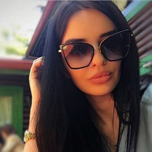 Oversized Cat Eye Sunglasses
