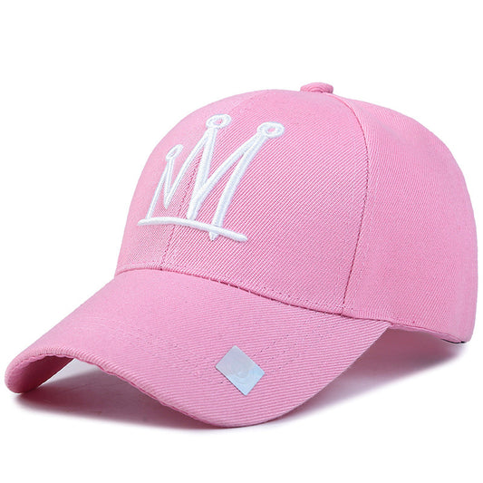 Crown Snapbacks (Pink, White, Black)