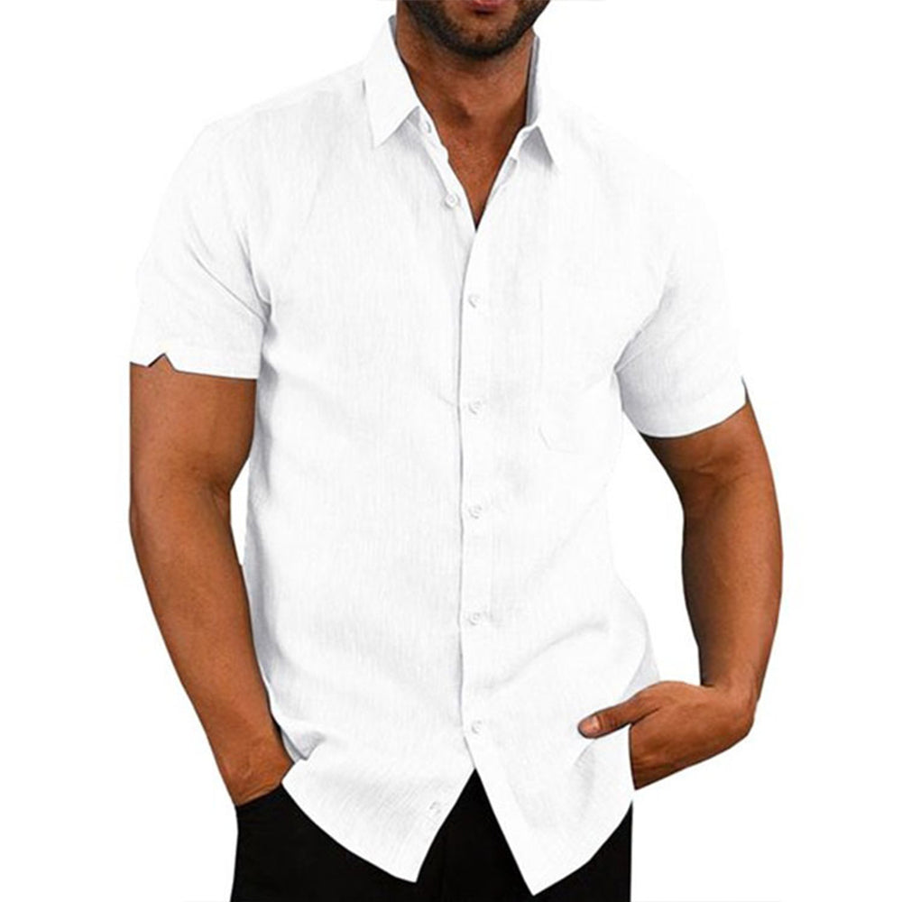 Short-Sleeved Button Up