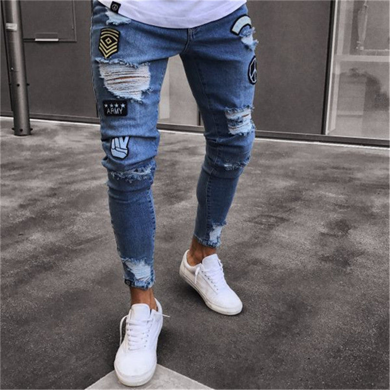 Collection of Ripped Skinny Jeans