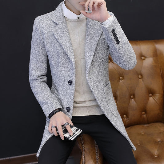 Casual Business Wool Blazer Jackets