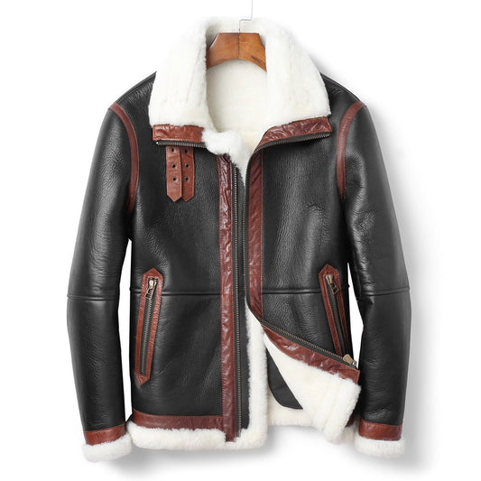 Genuine Leather Real Shearling Coats