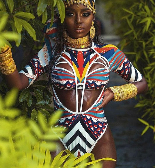 Tribal Print One Pieces
