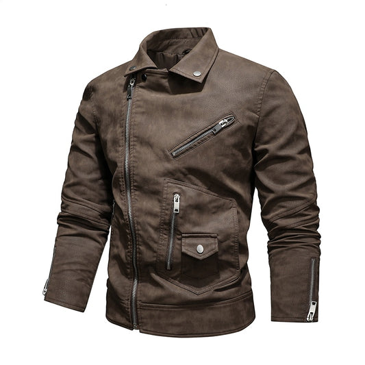 Classic Biker Pu Leather Jackets