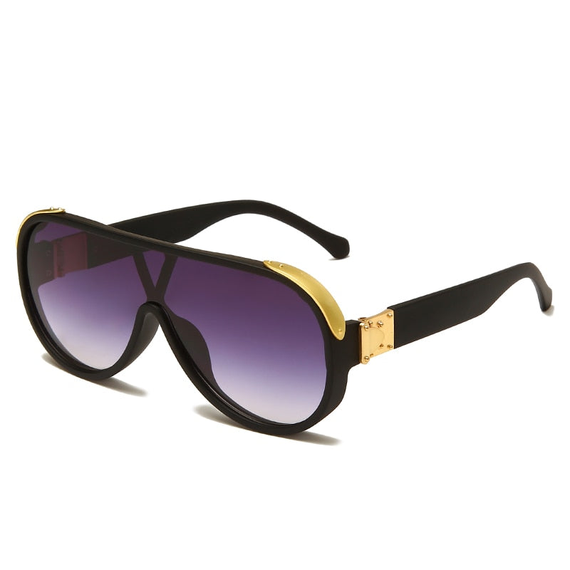 Big Oval Oversized Sunglasses