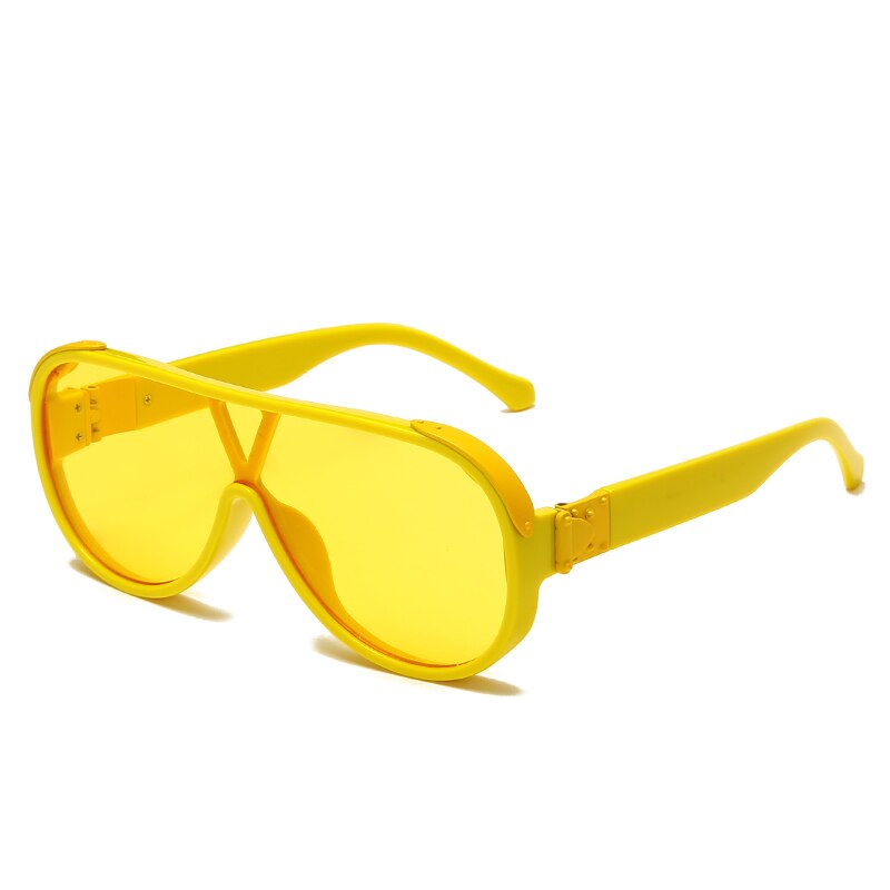 Big Oval Oversized Sunglasses