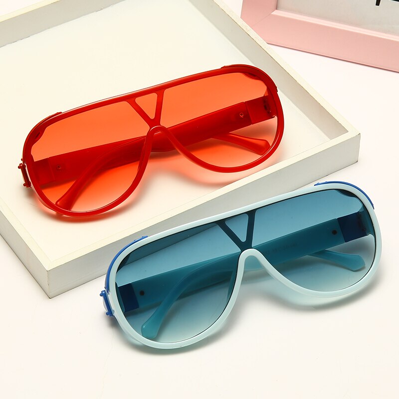 Big Oval Oversized Sunglasses