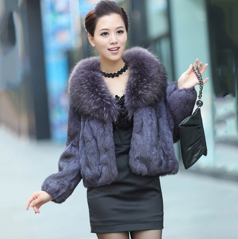Genuine Rabbit Fur Coats