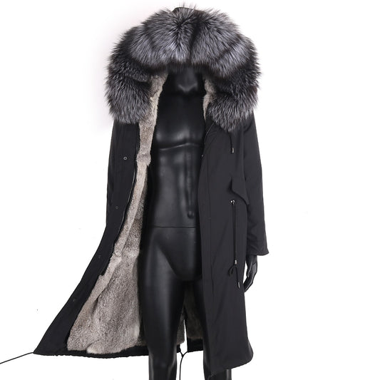 Waterproof X Long Coats Real Fur Liner Parkas