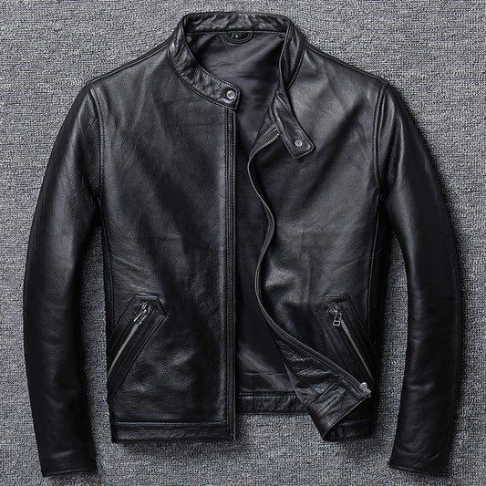 Genuine Leather Classic Moto Jackets