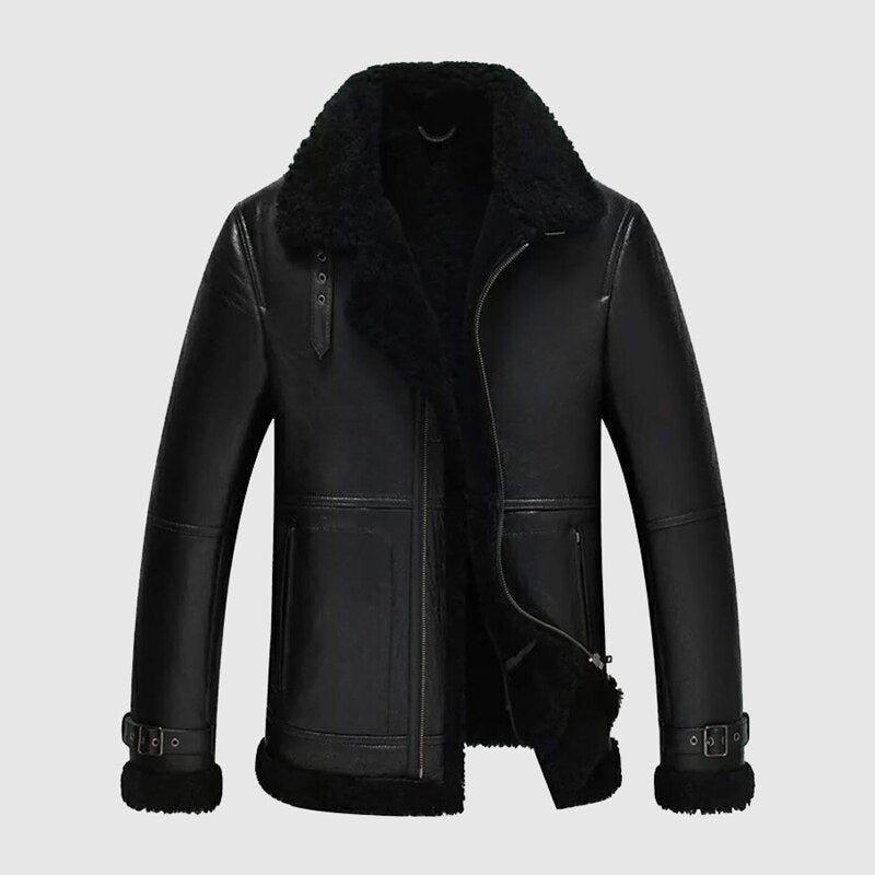 Genuine Leather Natural Shearling Jackets