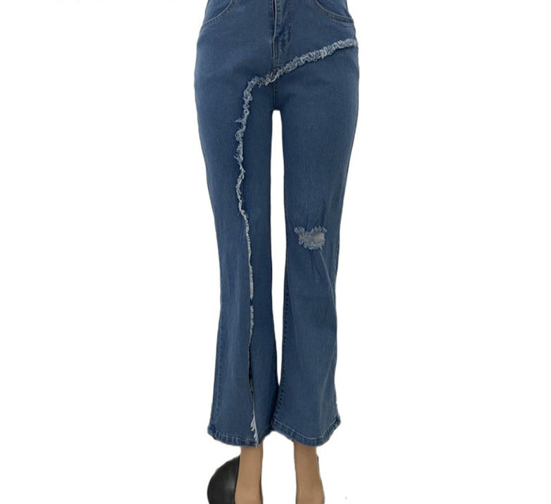 Flare One Long Split Jeans