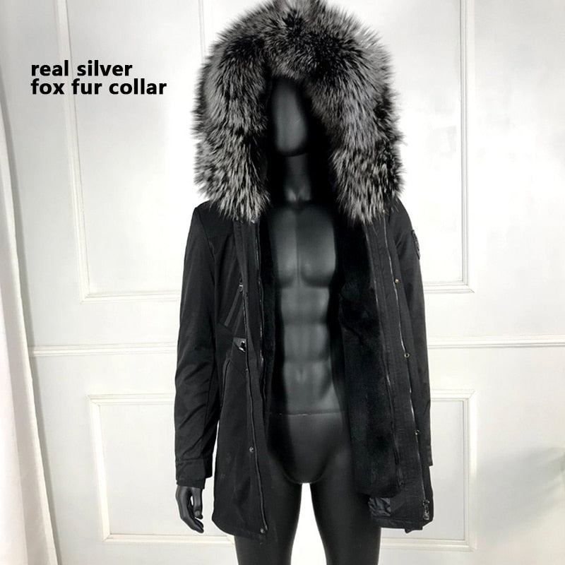 Waterproof Coats Real Fur Lined & Hooded Parka