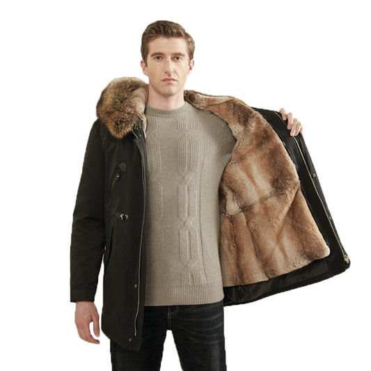 Waterproof Coats Real Fur Lined & Hooded Parka