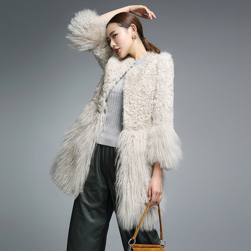 Lux Lamb and Mongolian Sheep Fur Coats