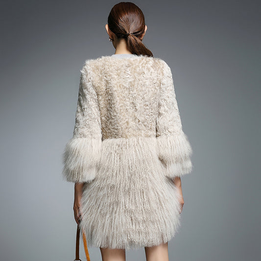 Lux Lamb and Mongolian Sheep Fur Coats