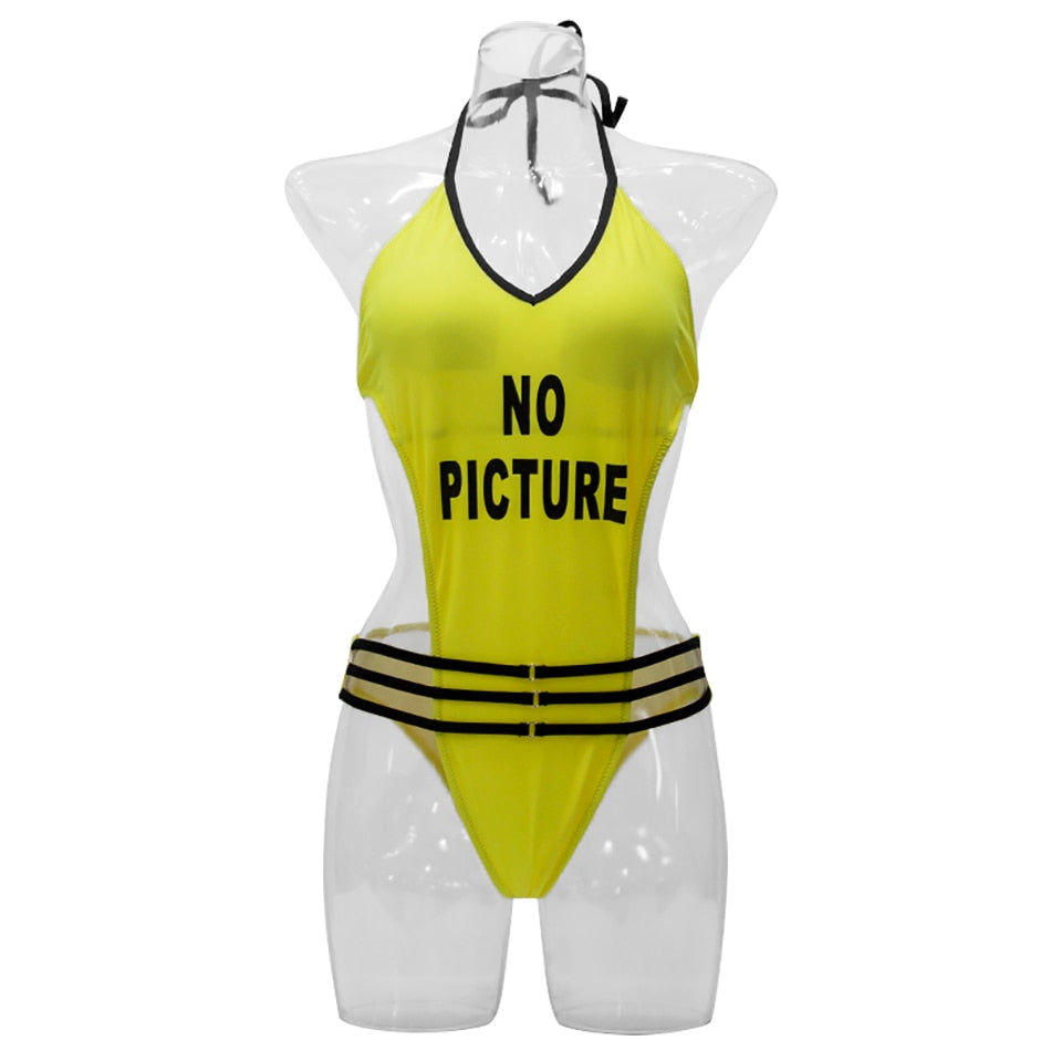 No Picture Print Backless Momokini's