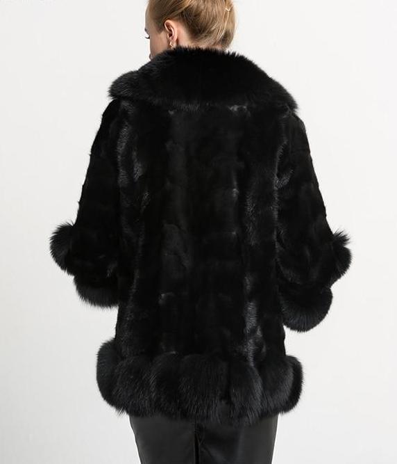 Lux Genuine Mink Fur Coats