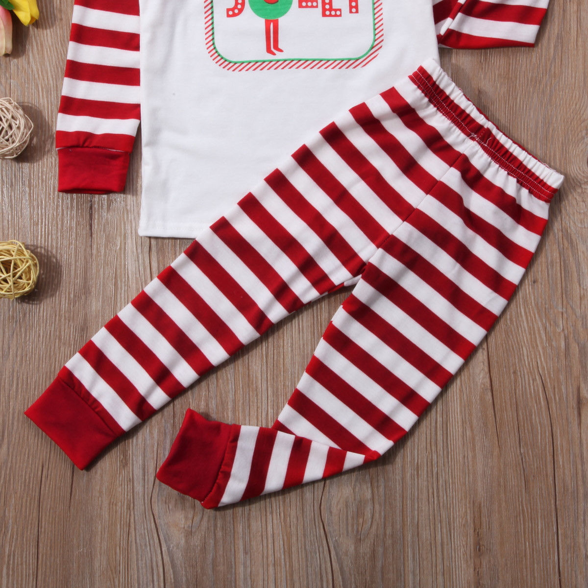 Lets Be Jolly Family Matching Christmas Pajamas Set