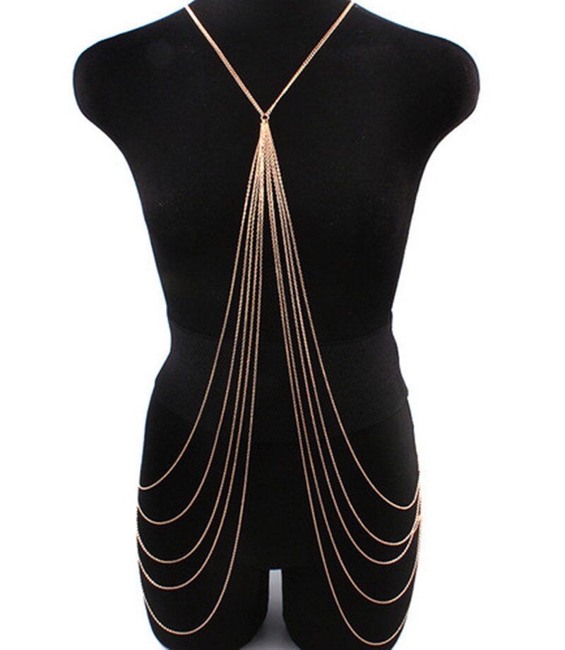 Bikini Body Tassel Necklace Long Chains