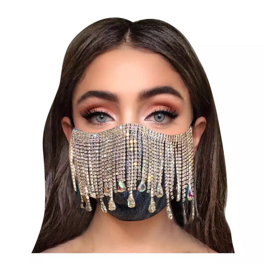 Crystal Rhinestone Fashion Masks