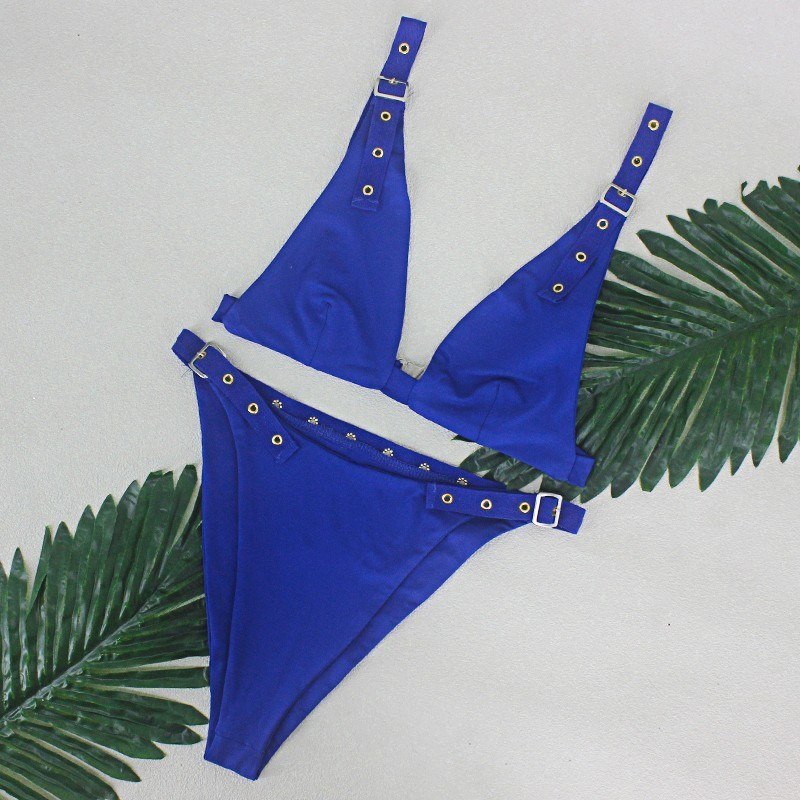 Buckle Strap Brazilian Bikini Sets
