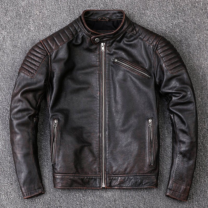 Genuine Leather Classic Moto Jackets