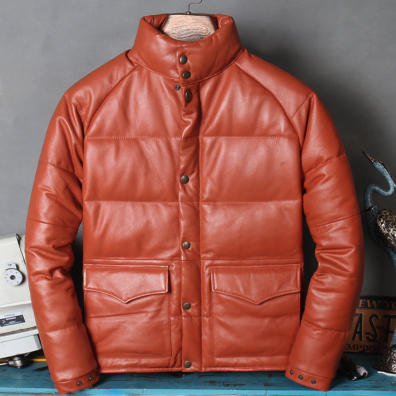 Genuine Leather Down Jackets