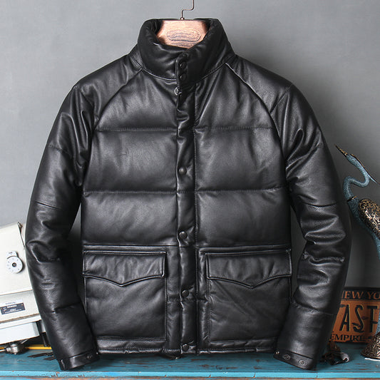 Genuine Leather Down Jackets