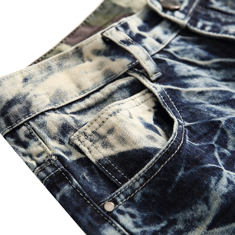 Collection of 3 Patchwork Denim Jeans