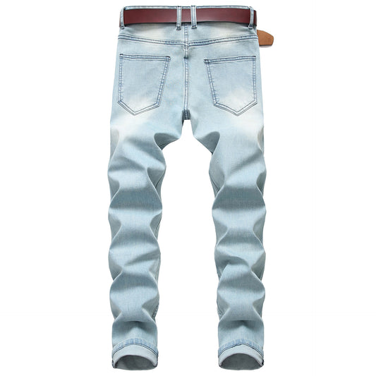 Light Blue Faded Jeans