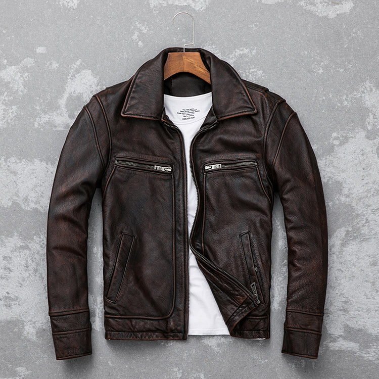 Genuine Leather Retro Jackets